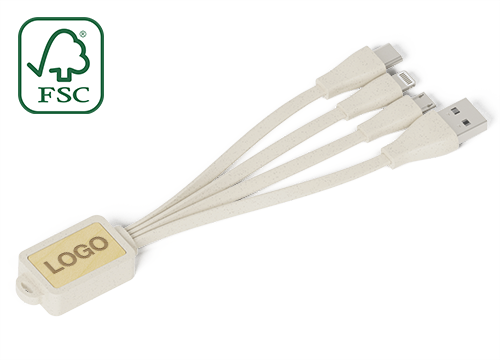 Multi Wood - Firmowe kable USB