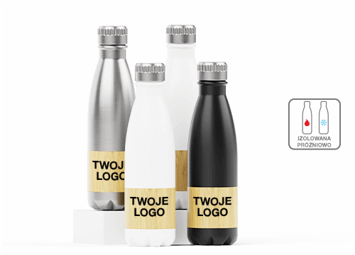 Nova Bamboo - Bambusowe butelki na wodę z logo