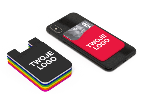 Slim - samoprzylepny smartphone portfel z nadrukiem Slim - samoprzylepny smartphone portfel z nadrukiem