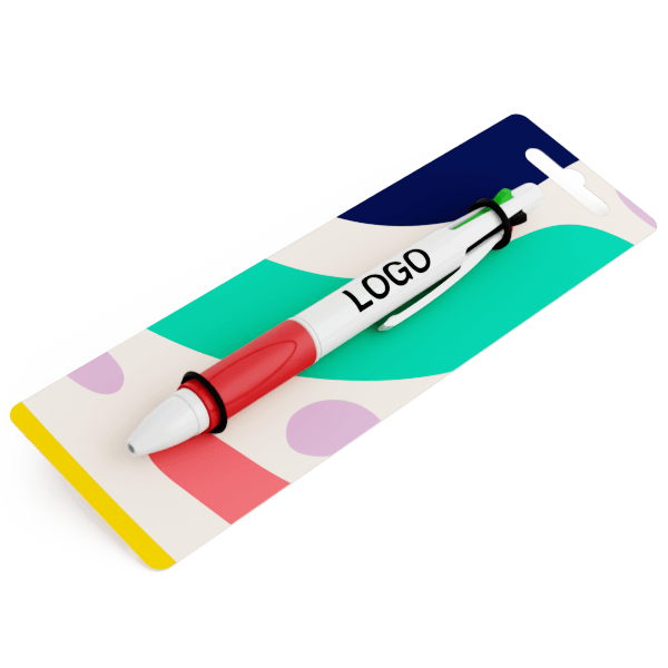 Quad - Markowe długopisy reklamowe 4 kolory