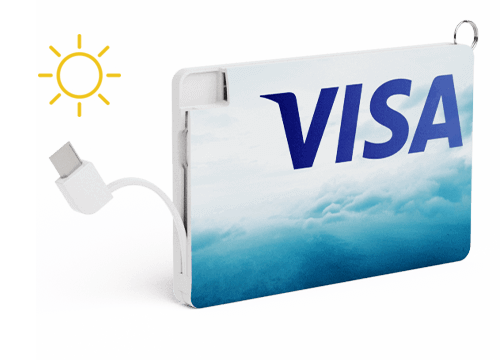Solar Card - Power Bank Karta Kredytowa