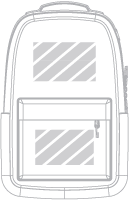 Plecak Drukowanie cyfrowe