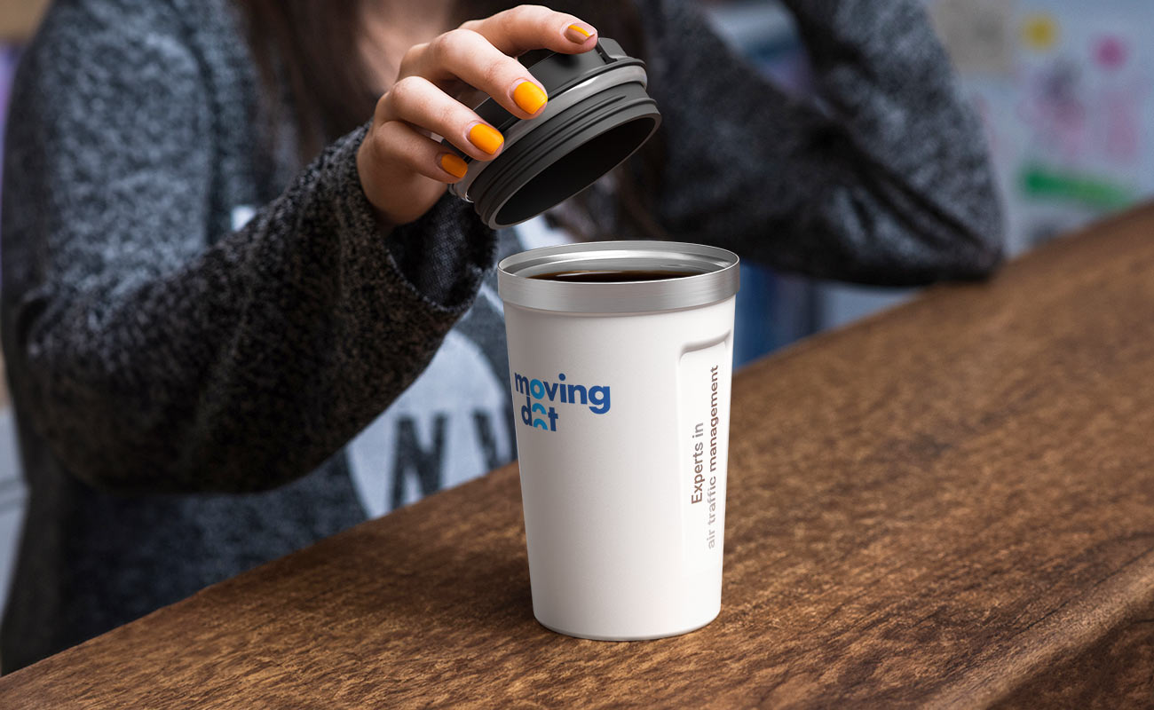 Aroma - Spersonalizowany kubek izolowany ze stali nierdzewnej gallery thumbnail