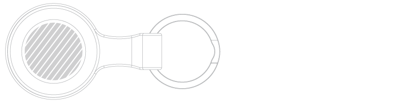 Etui do AirTaga Drukowanie sitowe Etui do AirTaga Drukowanie sitowe