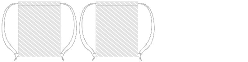 Worek ze sznurkami Drukowanie cyfrowe Worek ze sznurkami Drukowanie cyfrowe
