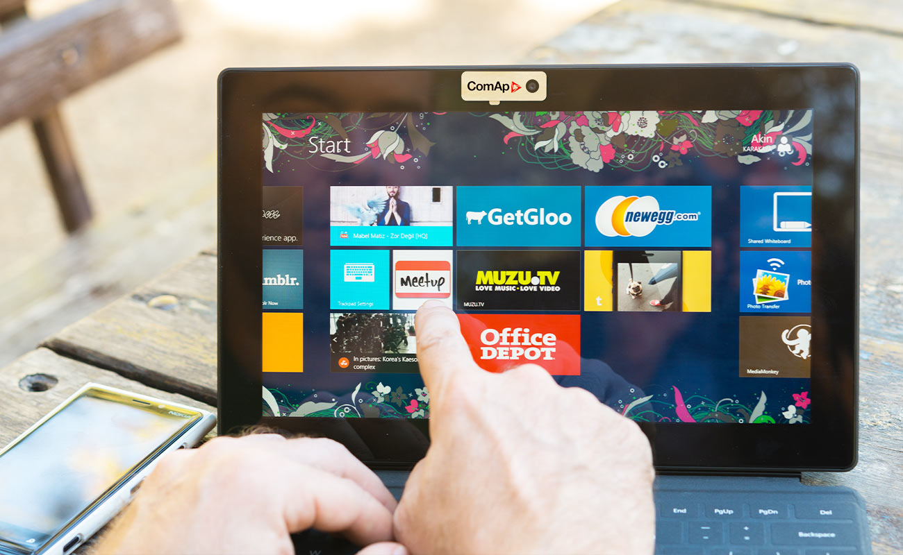 Canopy - Drewniane zatyczki na kamery z nadrukiem gallery thumbnail