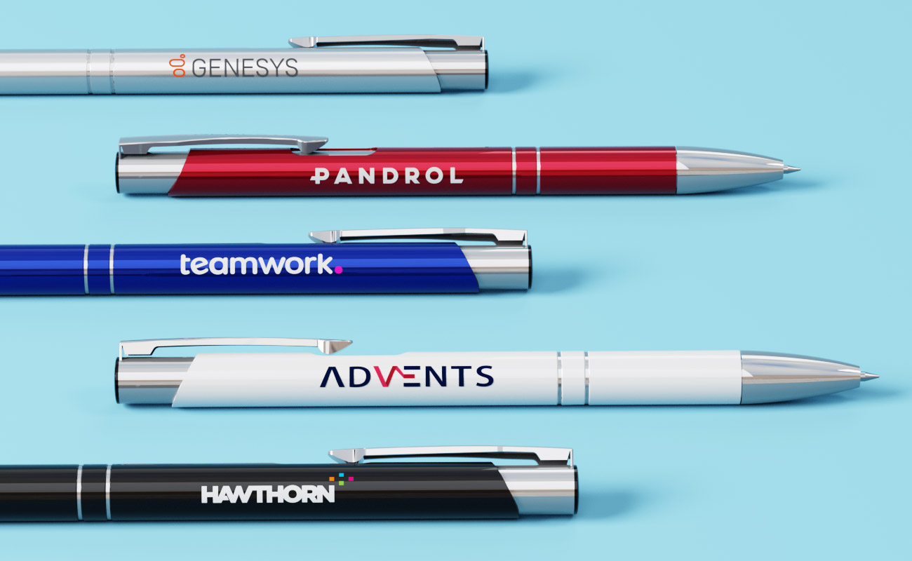 Clarity - Spersonalizowane długopisy reklamowe