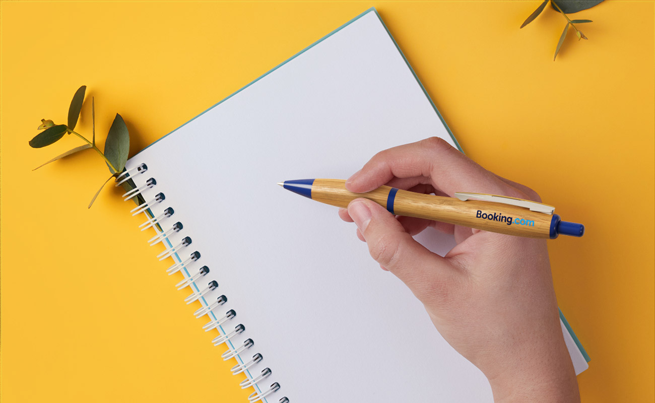 Contour - Bambusowe długopisy reklamowe produkty promocyjne gallery thumbnail