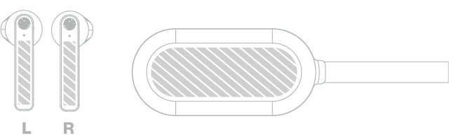 Słuchawki Bluetooth® Drukowanie sitowe