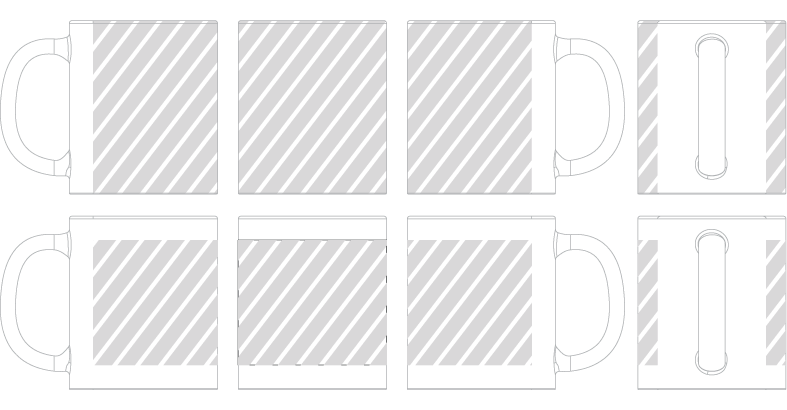 Kubek Drukowanie cyfrowe