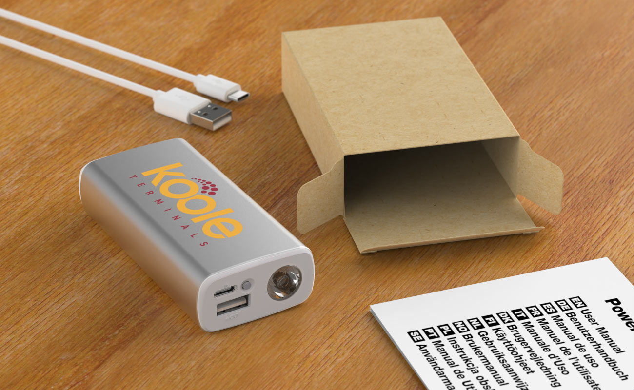 Encore - Power Bank z Logo gallery thumbnail