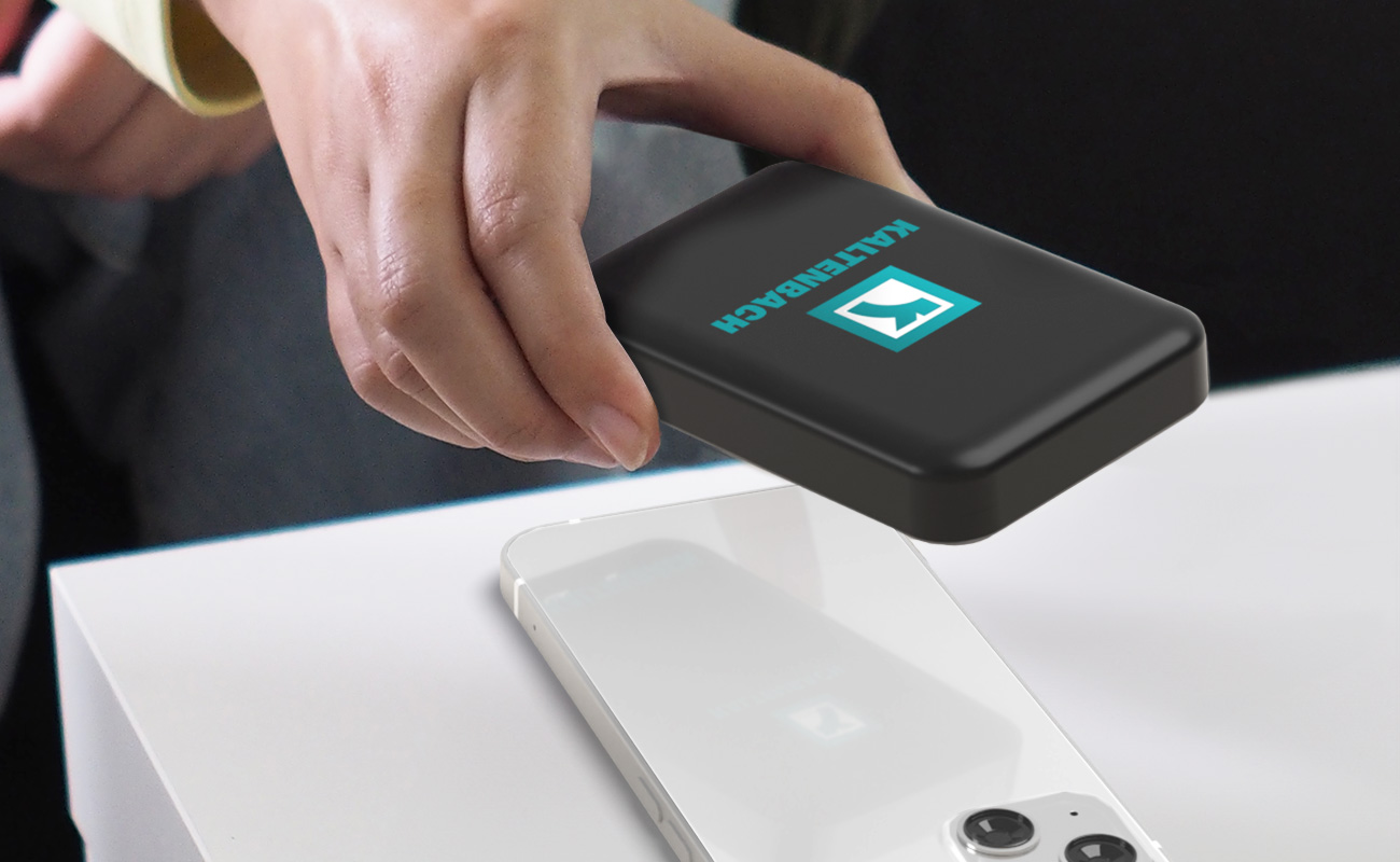 Force - Magnetyczne bezprzewodowe powerbanki reklamowe z logo gallery thumbnail