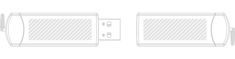 Pamięć USB Drukowanie sitowe