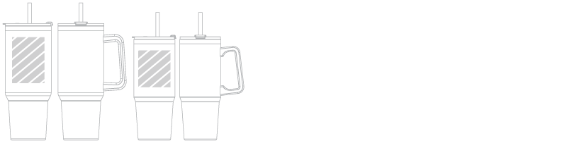 Kubek podróżny Drukowanie sitowe Kubek podróżny Drukowanie sitowe