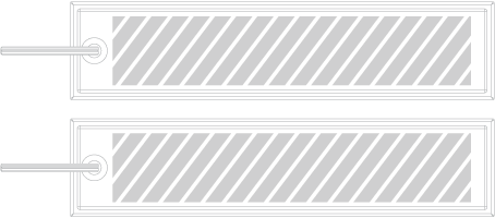 Brelok Drukowanie cyfrowe