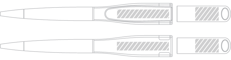 Długopis USB Drukowanie sitowe