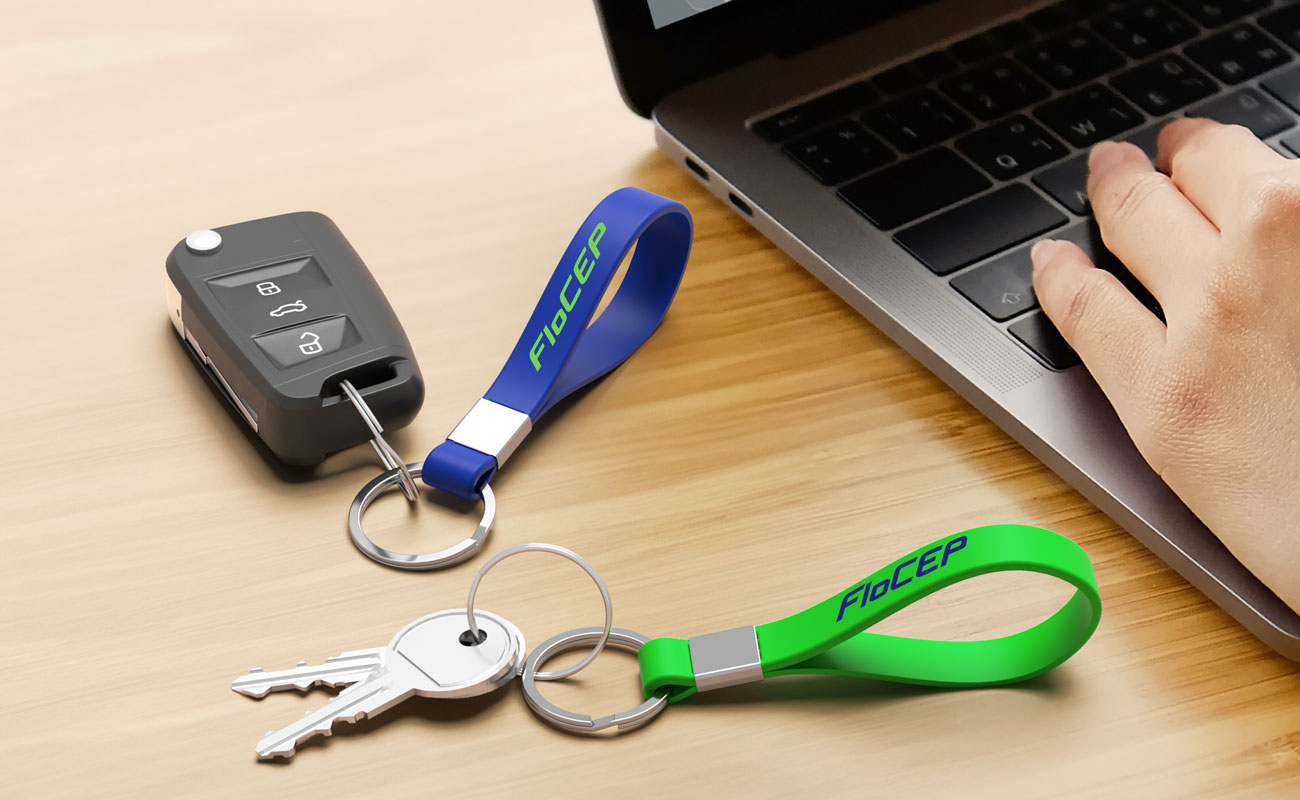 Jangle - Silikonowe breloki do kluczy firmowe z logo gallery thumbnail