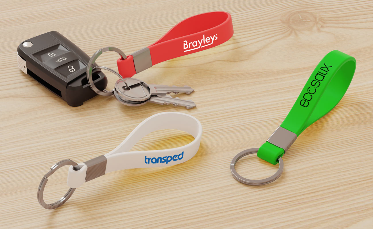 Jangle - Silikonowe breloki do kluczy reklamowe z logo gallery thumbnail