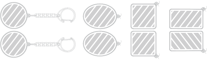 Brelok Drukowanie sitowe