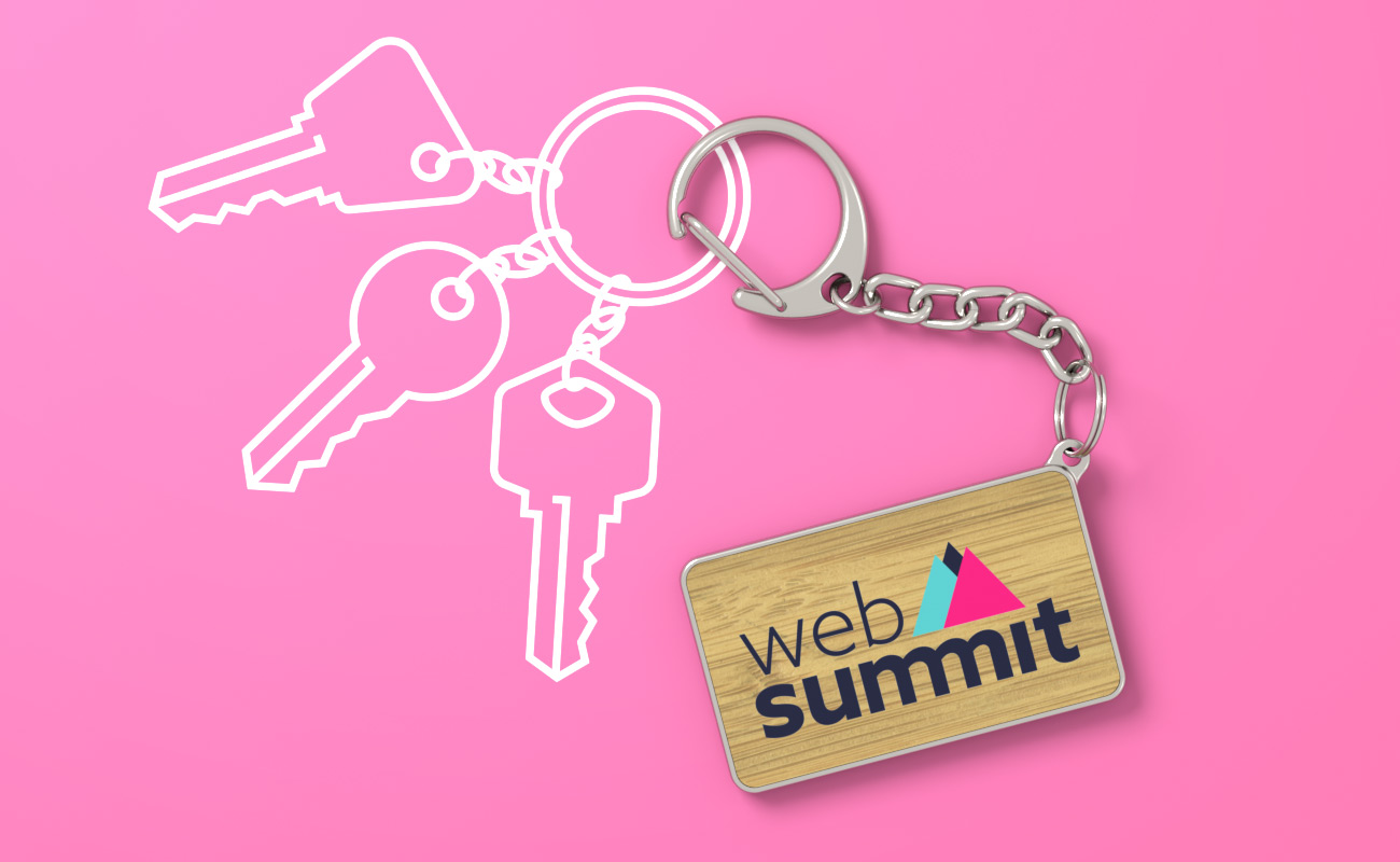 KeyCraft - Breloki bambusowe z logo gallery thumbnail