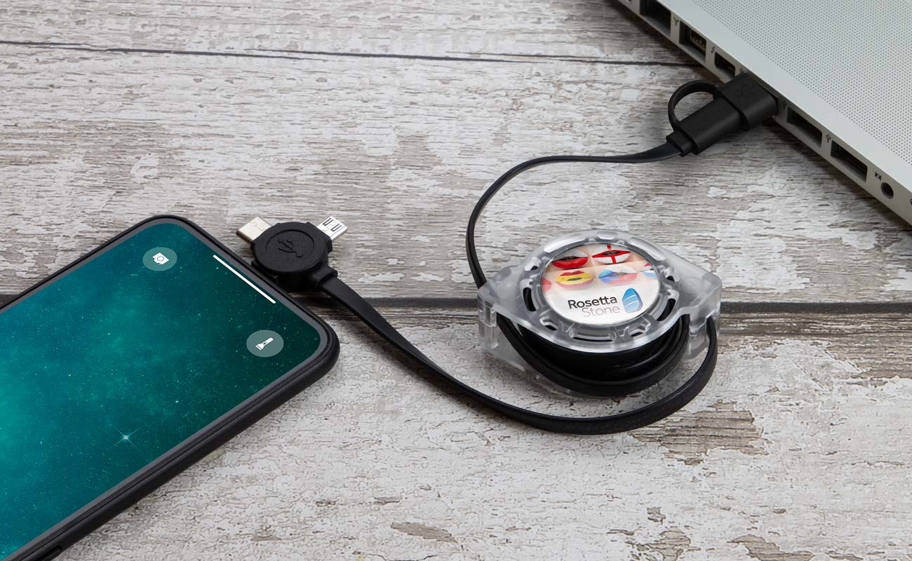 Motion - spersonalizowane kable USB gallery thumbnail