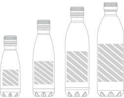 Butelka na wodę Drukowanie sitowe
