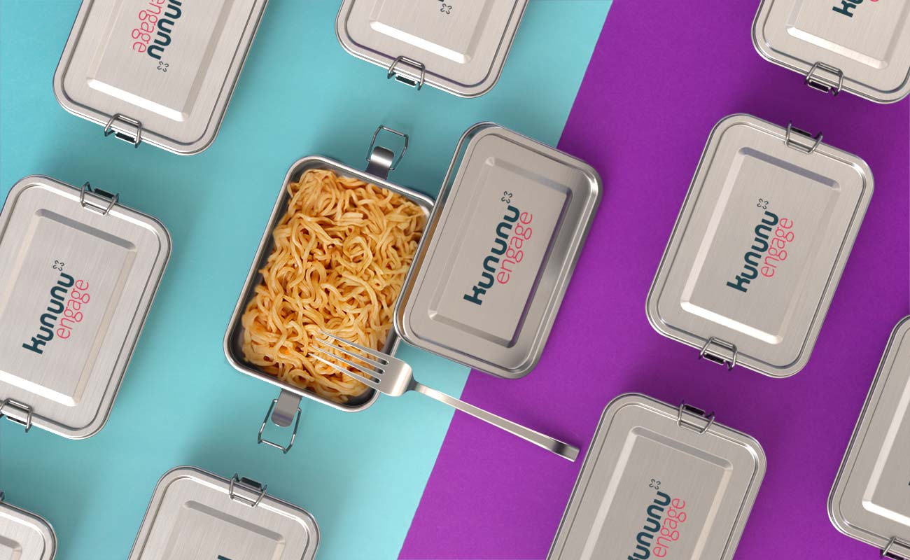 Nibbles - Pojemniki na żywność z logo gallery thumbnail