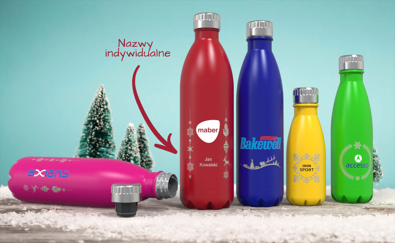 Nova Christmas - Personalizowane Butelki na Wodę