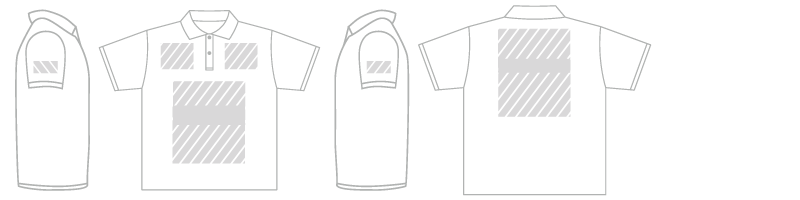 Koszulka polo Drukowanie cyfrowe Koszulka polo Drukowanie cyfrowe