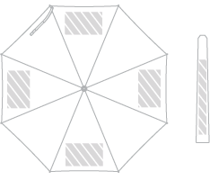 Parasol Drukowanie cyfrowe