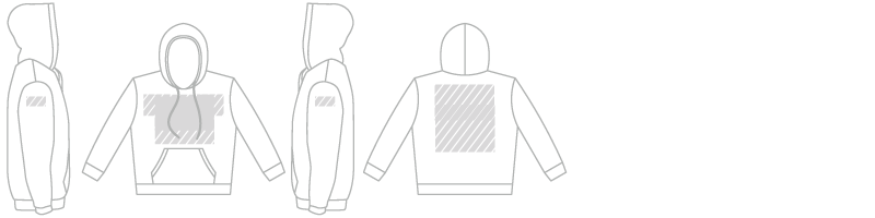 Bluza z kapturem Drukowanie cyfrowe Bluza z kapturem Drukowanie cyfrowe