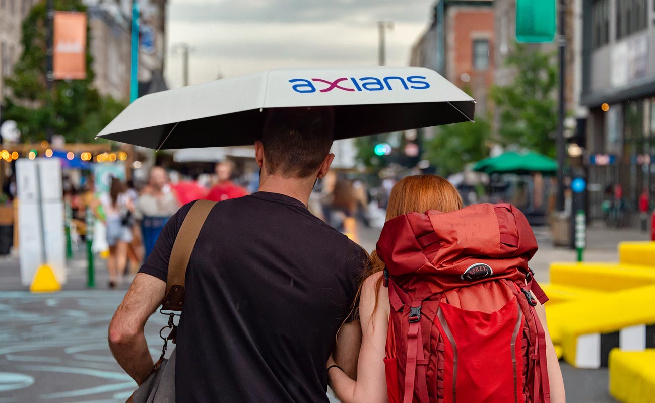 RainHalo - Parasole z logo gallery thumbnail