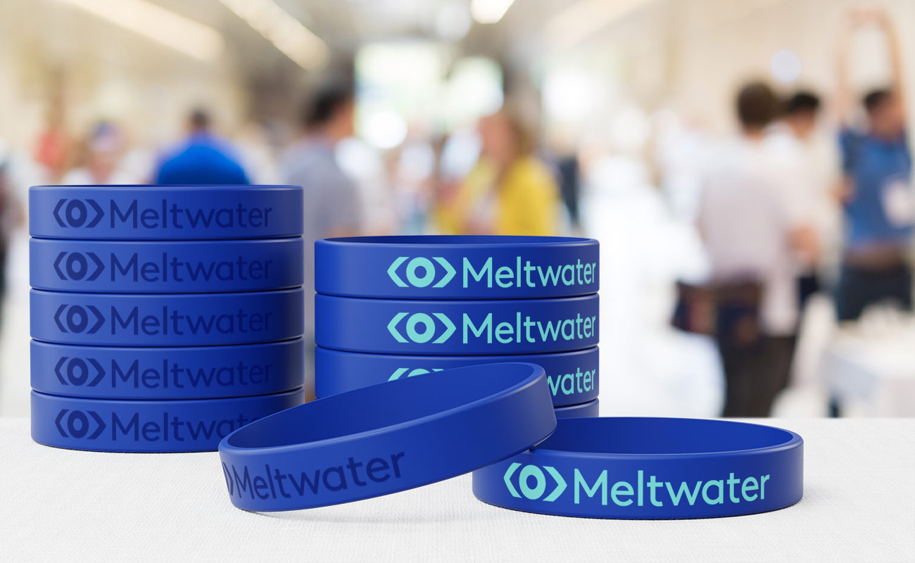 Revo - Silikonowe opaski na rękę z logo gallery thumbnail