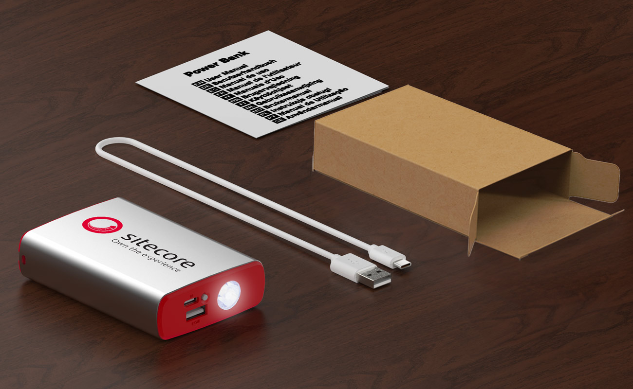 Rex - Powerbank z Nadrukiem gallery thumbnail