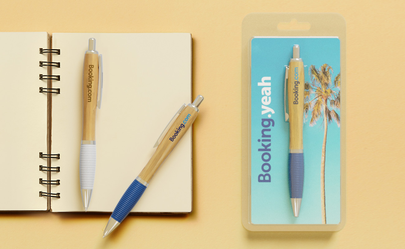 Ridge - Bambusowe długopisy reklamowe na zamówienie gallery thumbnail