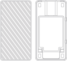 Ładowarka bezprzewodowa Drukowanie cyfrowe