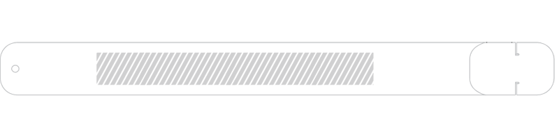 Opaska USB na nadgarstek Drukowanie sitowe Opaska USB na nadgarstek Drukowanie sitowe
