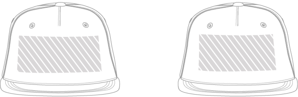 Czapka Drukowanie cyfrowe