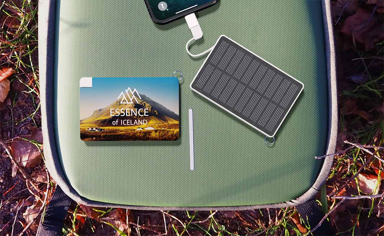Solar Card - Powerbanki solarne z logo gallery thumbnail