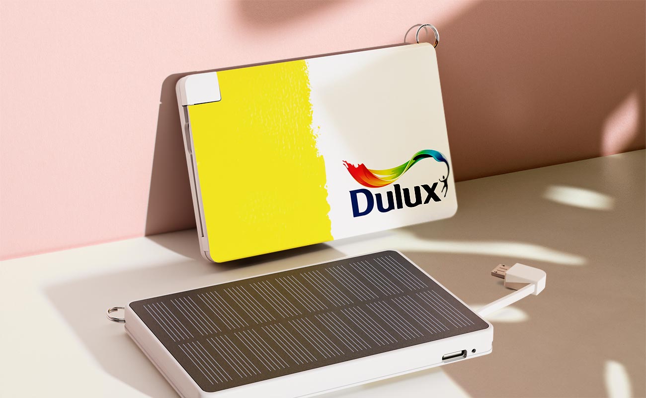 Solar Card - Spersonalizowana przenośna ładowarka słoneczna gallery thumbnail