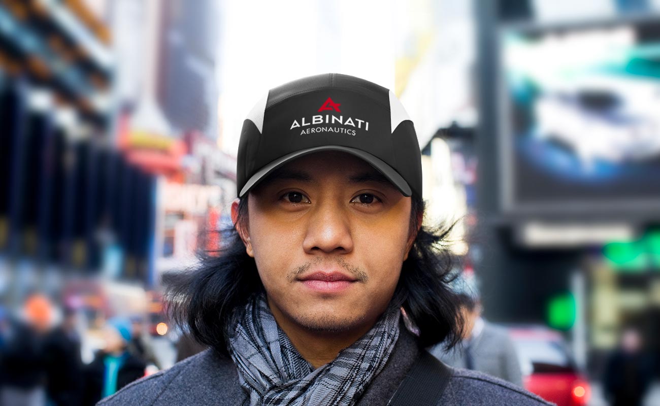 Sprinter - Markowe Running czapki z logo gallery thumbnail