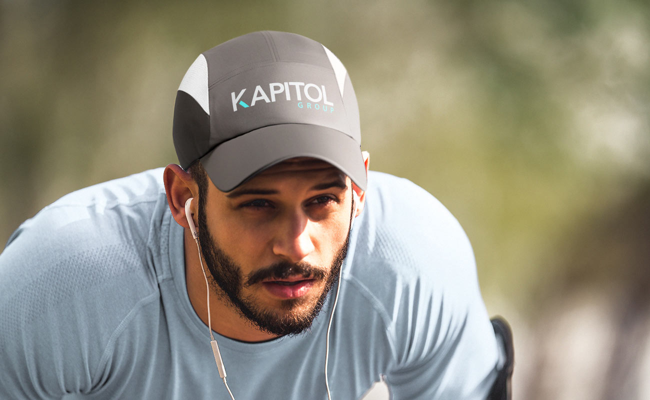 Sprinter - Running czapki z nadrukiem z logo gallery thumbnail