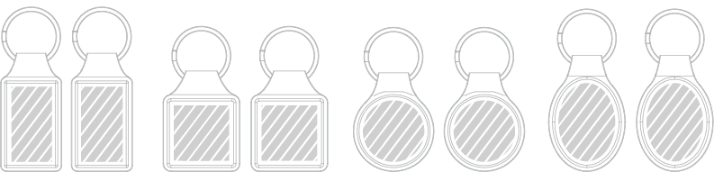 Brelok Drukowanie sitowe