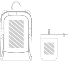Plecak Drukowanie cyfrowe