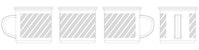 Kubek Drukowanie cyfrowe Kubek Drukowanie cyfrowe