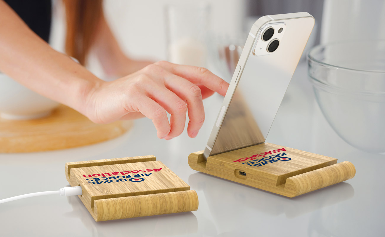 Terra - Promocyjna bezprzewodowa podkładka gallery thumbnail