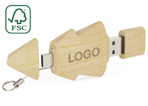 Tree Duo - Gadżety Reklamowe Pendrive Tree Duo - Gadżety Reklamowe Pendrive