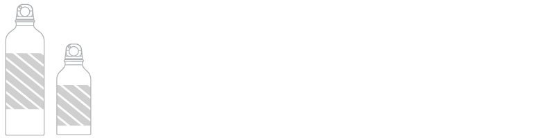Butelka na wodę Drukowanie sitowe Butelka na wodę Drukowanie sitowe