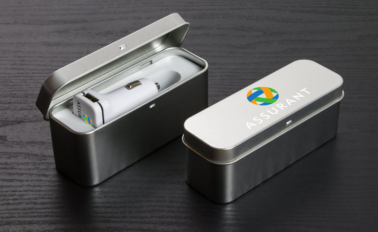 Vista - Promocyjna ładowarka samochodowa USB gallery thumbnail