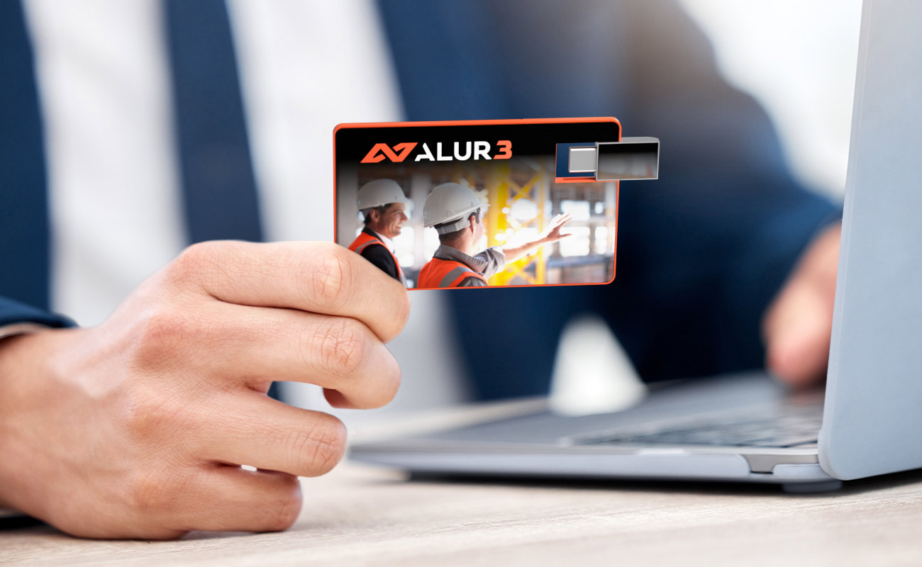 Wafer Duo - USB Wizytówka gallery thumbnail